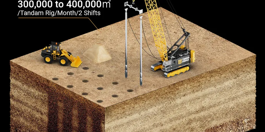 Diseño de Vibrocompactación para Suelos Granulares en Antofagasta